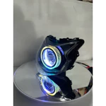 Bi Cầu Xe Vision 2021-2025 Độ Sẵn Bi M37 Lazer V2 75w Lazer ,Vòng 3D+ Mắt Quỷ Đổi Màu ( Bảo Hành 24 Tháng ) — ảnh 5