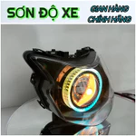 Bi Cầu Xe Vision 2021-2025 Độ Sẵn Bi M37 Lazer V2 75w Lazer ,Vòng 3D+ Mắt Quỷ Đổi Màu ( Bảo Hành 24 Tháng ) — ảnh 1