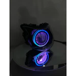 Bi Cầu Xe Vision 2021-2025 Độ Sẵn Bi M37 Lazer V2 75w Lazer ,Vòng 3D+ Mắt Quỷ Đổi Màu ( Bảo Hành 24 Tháng ) — ảnh 7