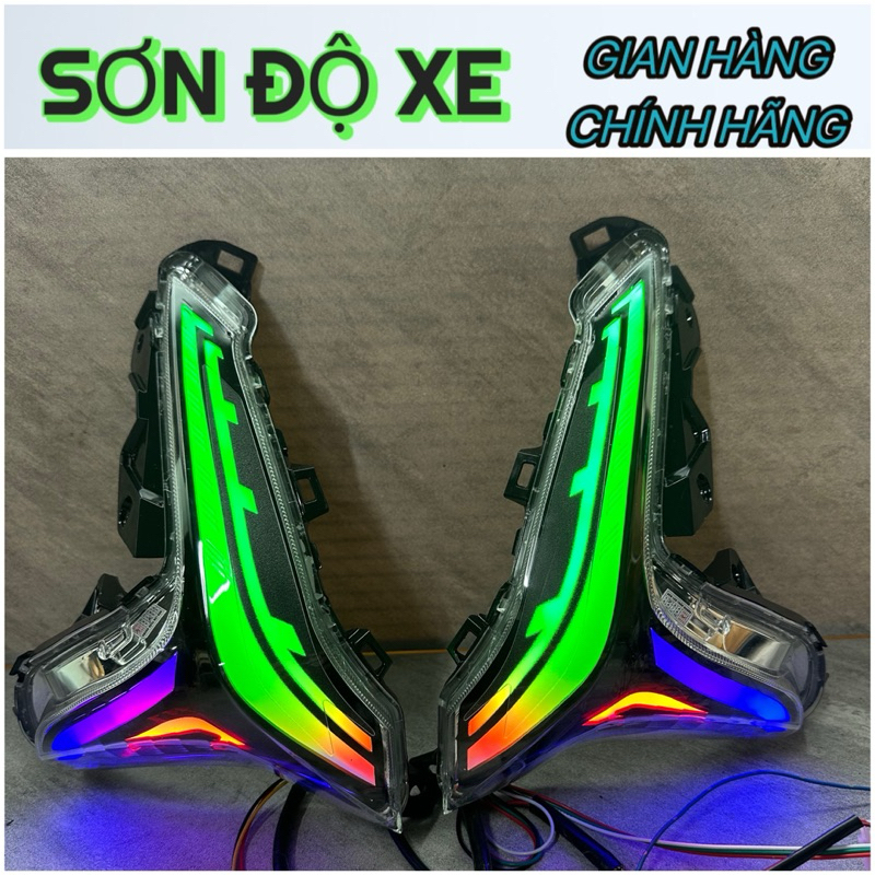 Bộ Cặp Đèn Xi nhan Xe Future Led Đổi Màu App Bản Mới V1 Và V2 Đổi Màu App Lắp Đặt Dễ Dàng ( Bảo Hành 12 Tháng )