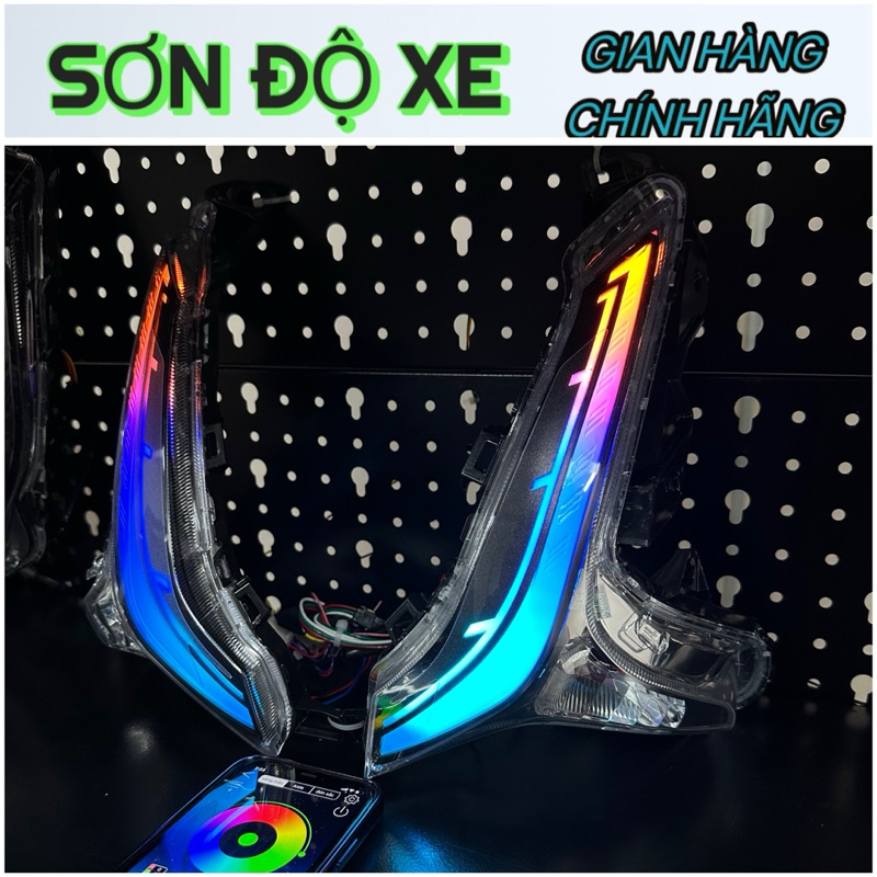 Bộ Cặp Đèn Xi nhan Xe Future Led Đổi Màu App Bản Mới V1 Và V2 Đổi Màu App Lắp Đặt Dễ Dàng ( Bảo Hành 12 Tháng )