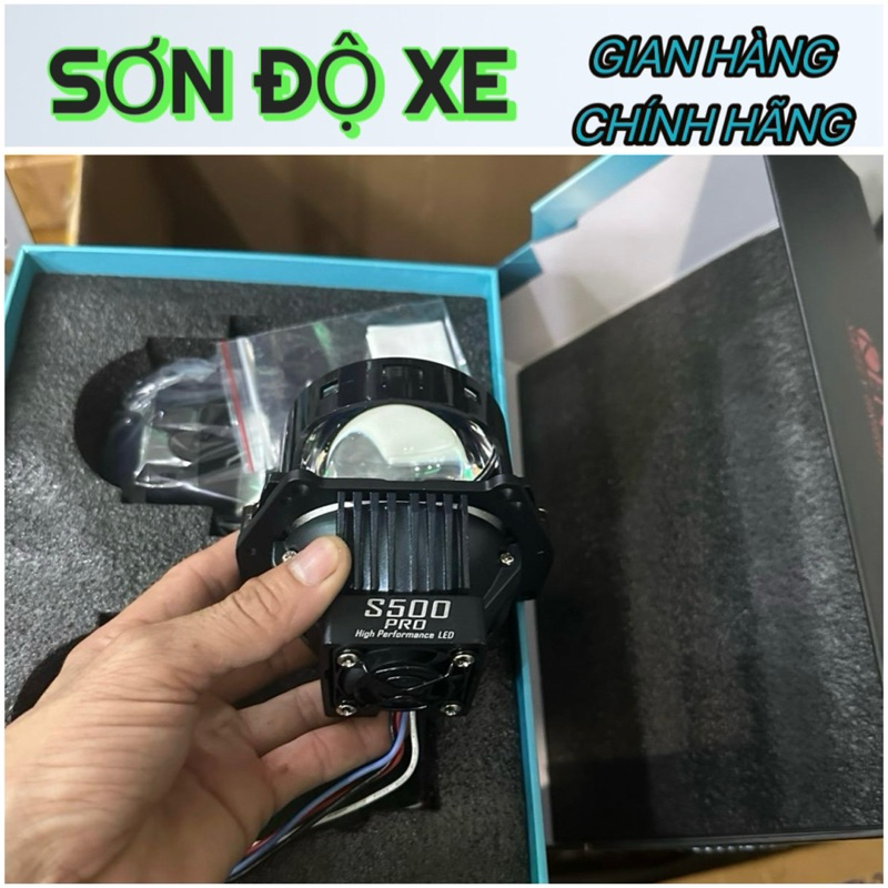 Bi Cầu KenZo S500 Pro v2 Công Xuất 60W Lắp Trợ Pha Lazer Lắp Các Dòng Oto Và Xe Máy ( Bảo hành 24 Tháng )