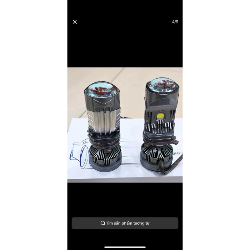 Bi Cầu Mini Công Xuất Cao 120W M01U  Chân H4 Lắp Đặt Dễ Dàng ( Bảo Hành 24 Tháng Lỗi Đổi Mới )