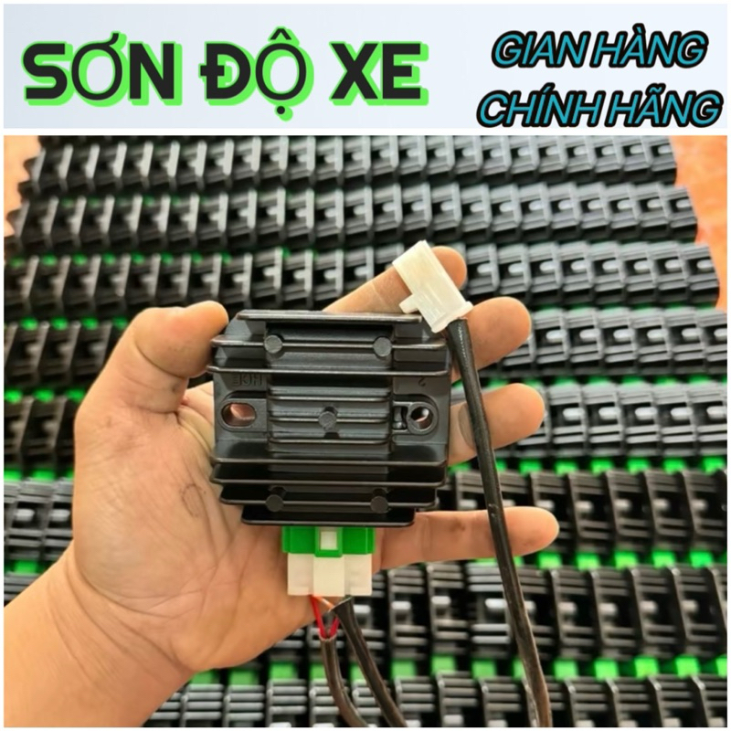 Sạc Hce Chân Xanh Và Chân Đen Tăng Dòng Điện Lắp Các Dòng Xe Máy , Ổn Định Dòng Sạc Lên Tới 14Vol5 ( Bảo hành 24 Tháng
