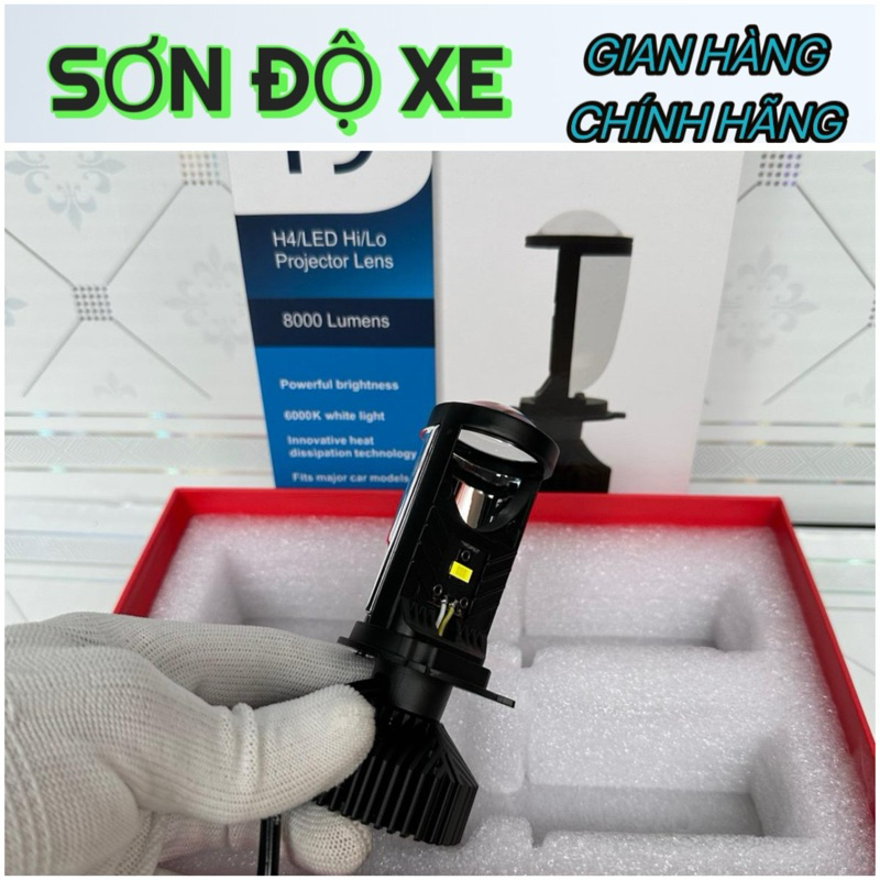 Led bi cầu T9 siêu sáng ( Loại Tốt ) chân h4 bảo hành 24 tháng Xe Wave 2006 Tới 2023,Vision,Click,Noza,Grand,Ex135
