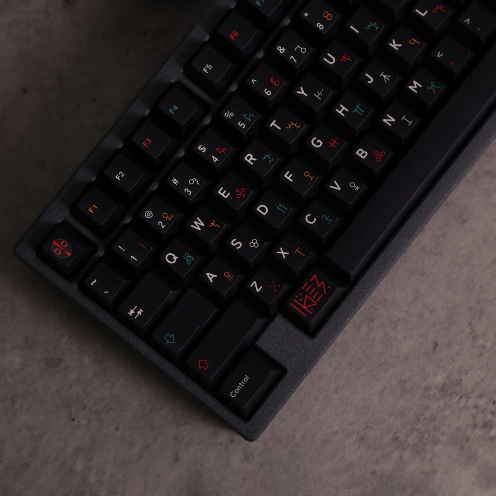 Keycap CMK Tribal - song ngữ | NDN Studio |  Profile Cherry | Keyboard Studio | BigBuy360 - bigbuy360.vn