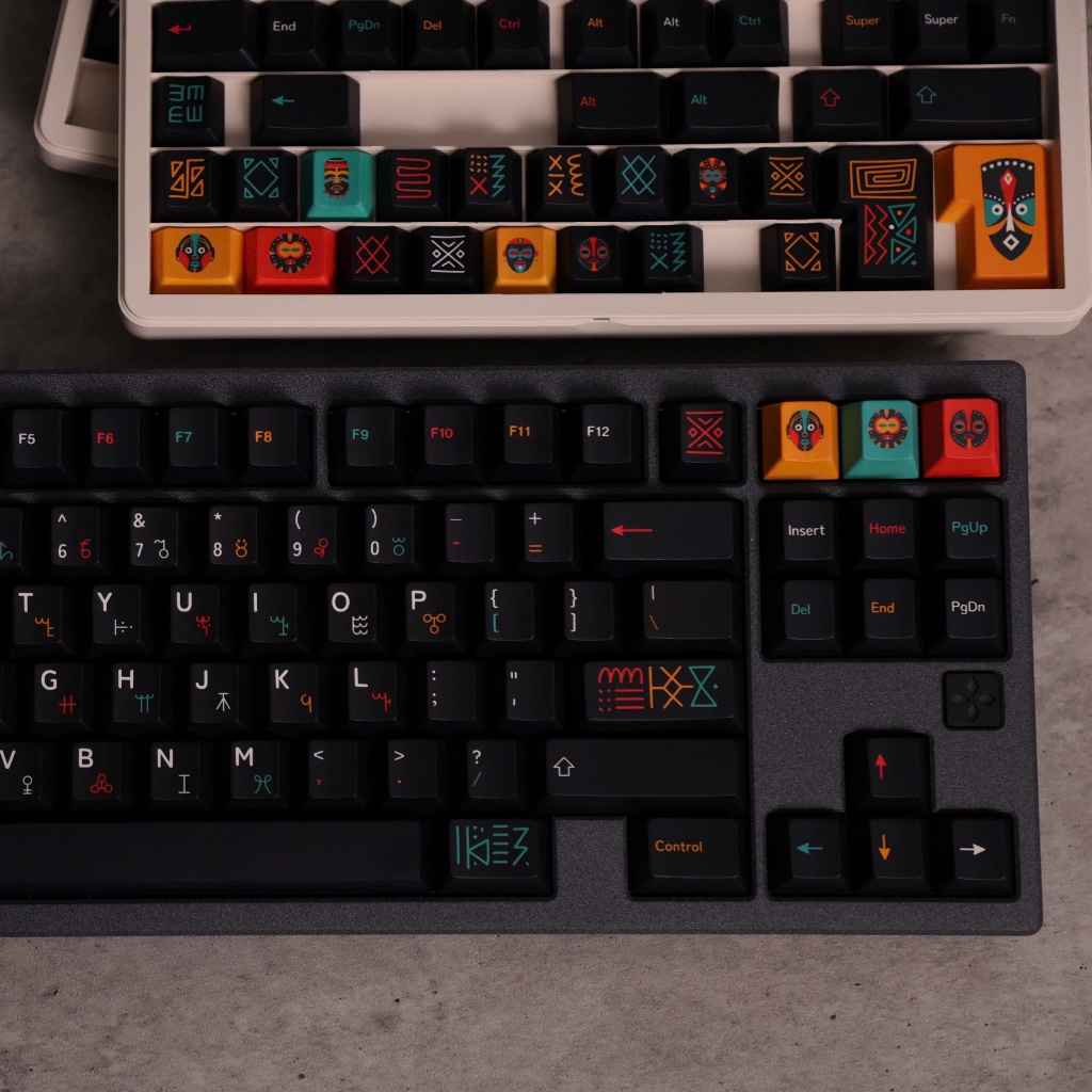 Keycap CMK Tribal - song ngữ | NDN Studio |  Profile Cherry | Keyboard Studio | BigBuy360 - bigbuy360.vn