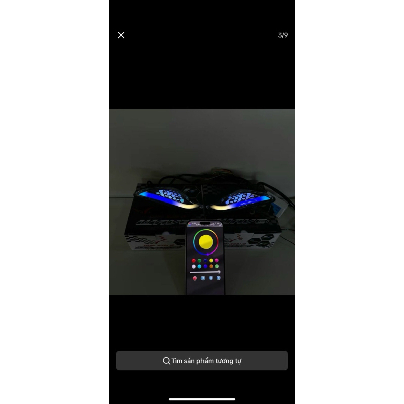 Bộ Led Xi Nhan AuDi i8BLE Chỉnh Màu Theo Sở Thích Trên App / Lắp Các Dòng Wave 50/100/110 ( Bảo Hành 12 Tháng )
