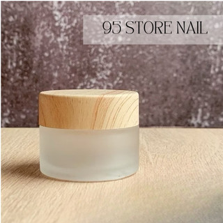 Hũ thuỷ tinh loại xịn nắp nhựa gỗ đựng dung dịch