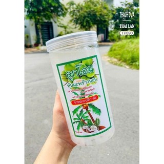 500gr Thạch dừa Thái Lan dai dai,giòn giòn,vị ngọt thanh thanh,không ngọt gắt,ăn vừa miệng.