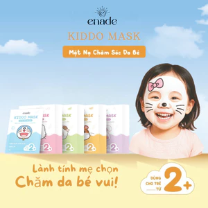 Mặt Nạ Tía Tô Enade cho em bé từ 2 tuổi - Giúp dưỡng ẩm, dịu da với chiết xuất Tía tô