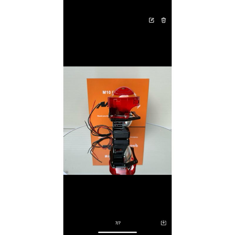 ComBo Bi Cầu M10 V4  Kèm Led Mắt Quỷ App + Vòng 3D Trắng Công Xuất 70W Lắp cho Oto Và Xe Máy ( Bảo Hành 24 Tháng )