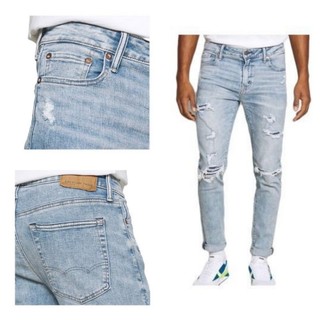 [cam kết authentic] quần jean nam chính hãng eagle american chất vải co giãn nhẹ màu xanh bạc