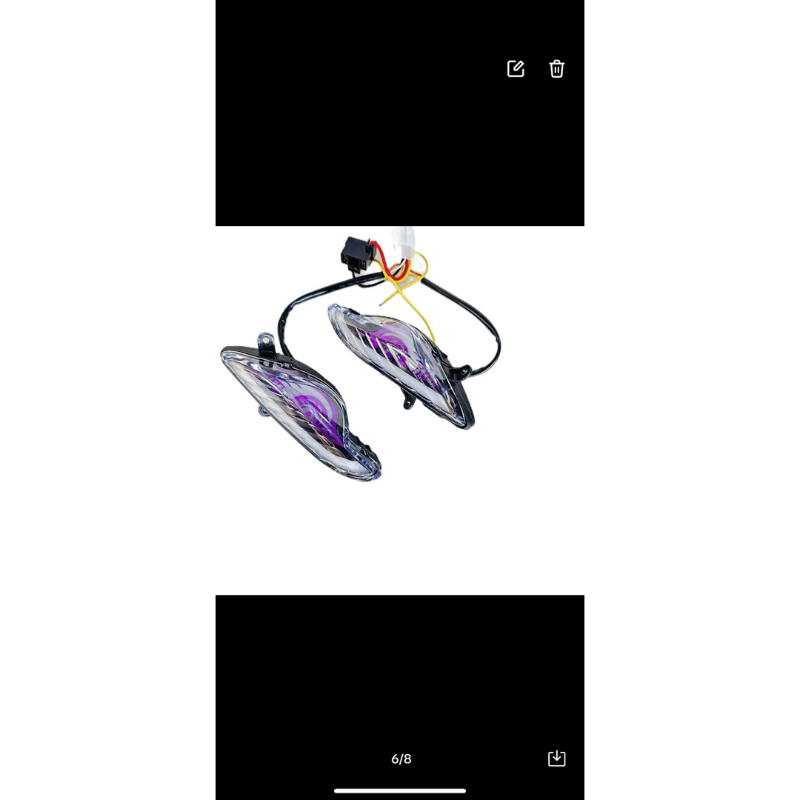 Cụm Led Xi Nhan Mắt Cú Lắp Cho Wave + Cục Chớp Tăng Chỉnh ( Bảo Hành 24 Tháng Lỗi 1 ĐỔI 1 )