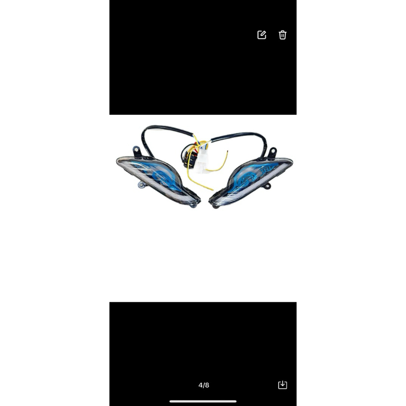 Cụm Led Xi Nhan Mắt Cú Lắp Cho Wave + Cục Chớp Tăng Chỉnh ( Bảo Hành 24 Tháng Lỗi 1 ĐỔI 1 )