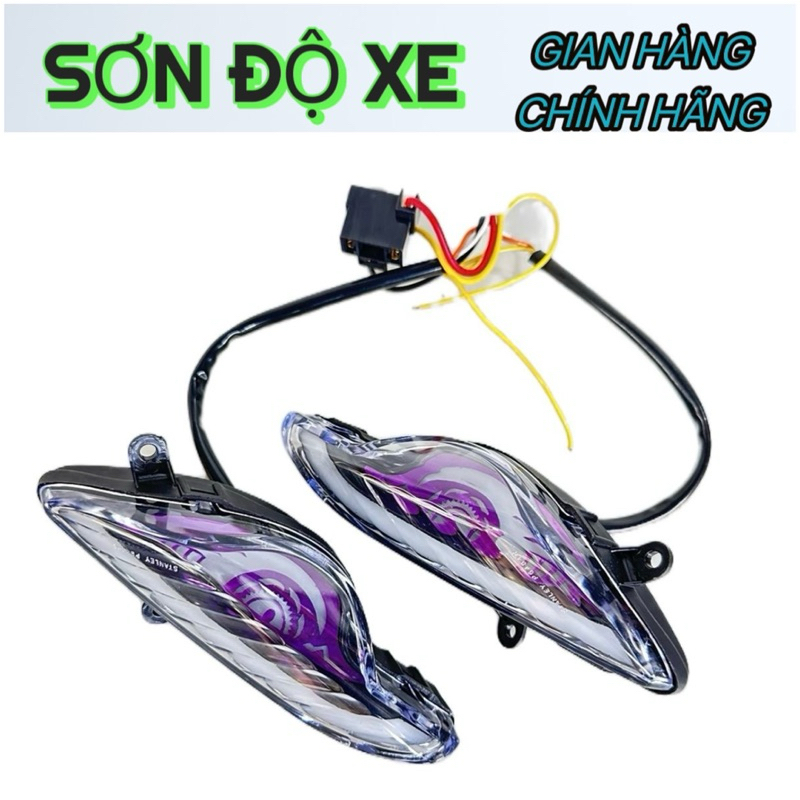 Cụm Led Xi Nhan Mắt Cú Lắp Cho Wave + Cục Chớp Tăng Chỉnh ( Bảo Hành 24 Tháng Lỗi 1 ĐỔI 1 )