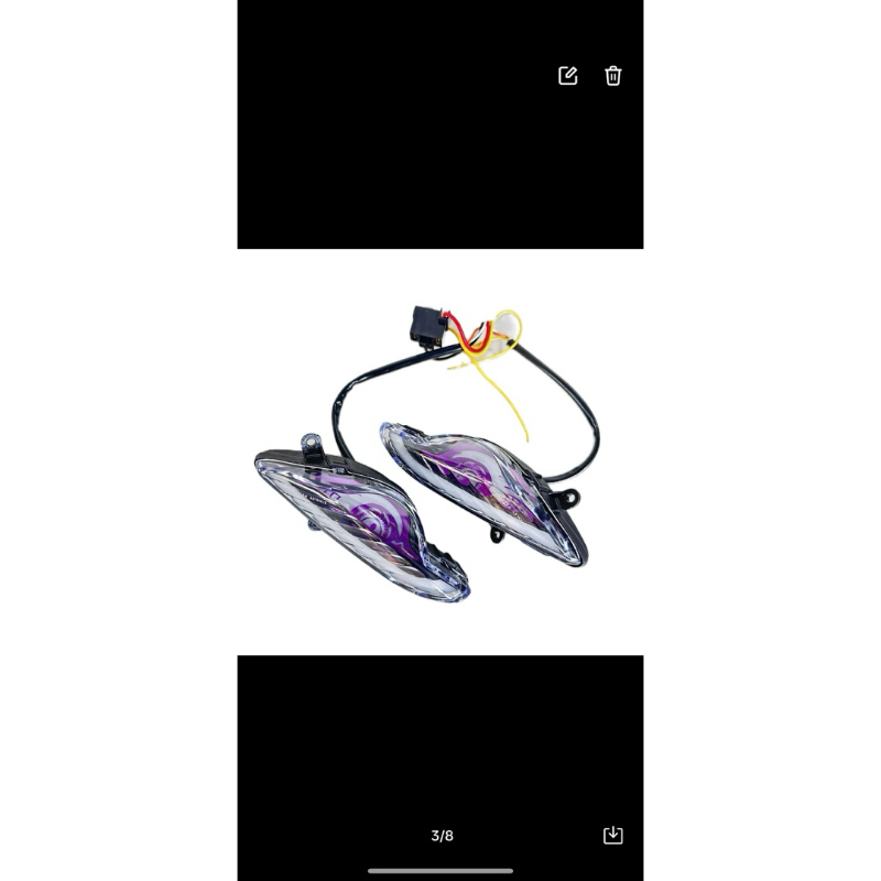 Cụm Led Xi Nhan Mắt Cú Lắp Cho Wave + Cục Chớp Tăng Chỉnh ( Bảo Hành 24 Tháng Lỗi 1 ĐỔI 1 )