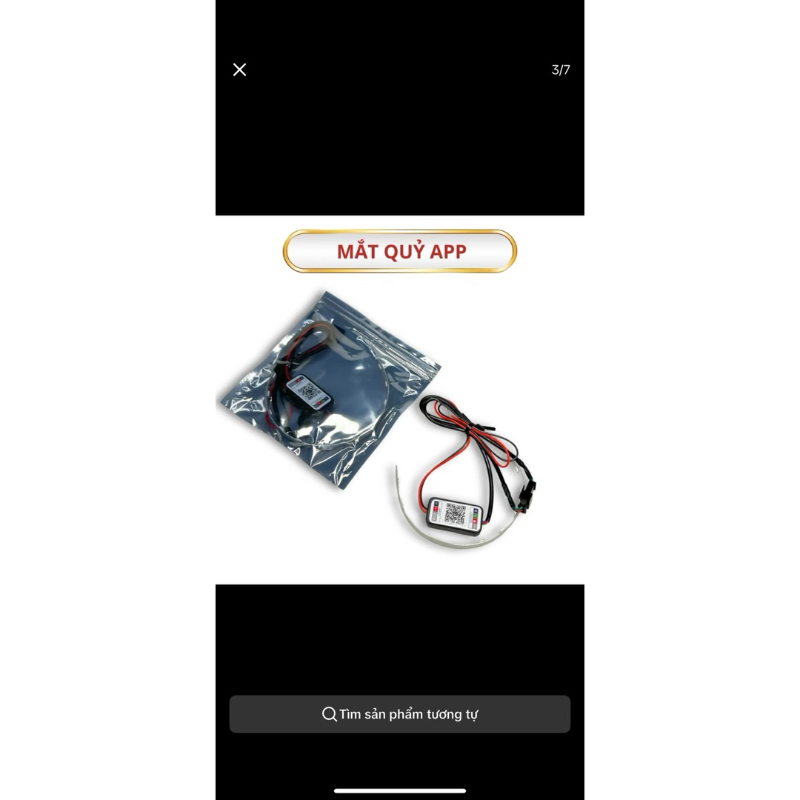 Dây Led Mắt Quỷ Đổi Màu Chuyên Lắp Bi Cầu Các Loại ( Hàng Loại Tốt) Bảo Hành 12 Tháng Lắp Đặt Dễ Dàng