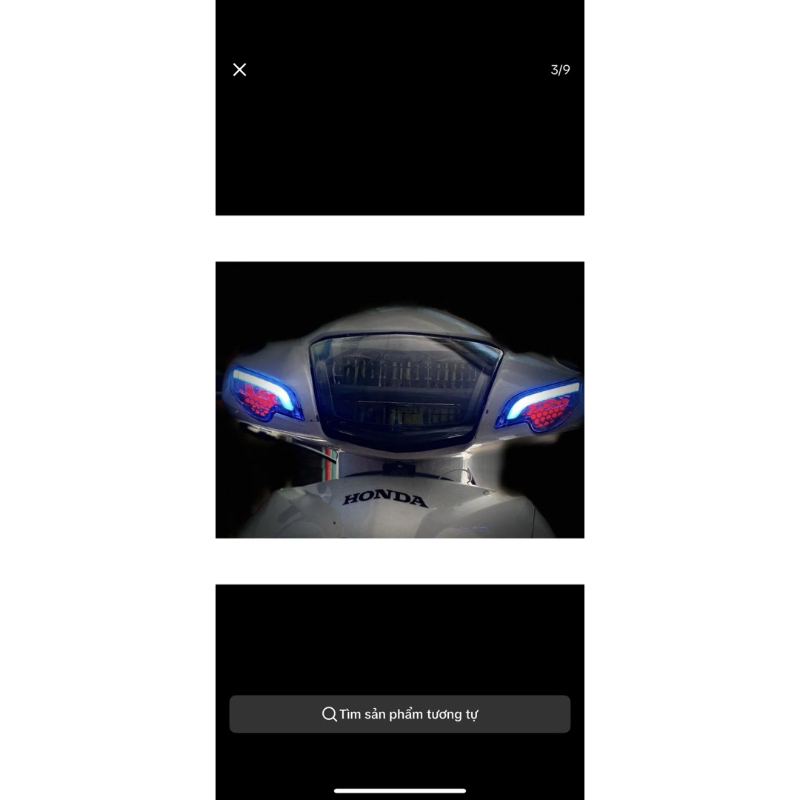 Cụm Led Xi Nhan Audi Wave ( Chính Hãng ) Lắp Wave 50-100-110cc Tặng Kèm Chớp Xi Nhan ( Bảo Hành Đổi Mới 24 Tháng )