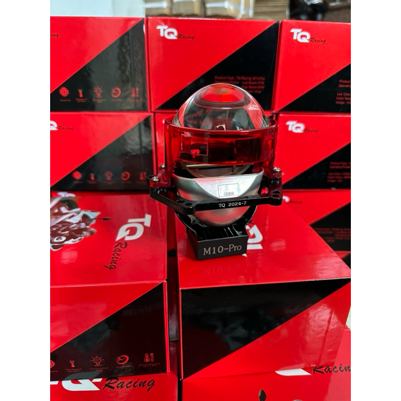 ComBo Bi Cầu M10Pro Kèm Led Mắt Quỷ App + Vòng 3D Trắng Công Xuất 70W Lắp cho Oto Và Xe Máy ( Bảo Hành 24 Tháng )