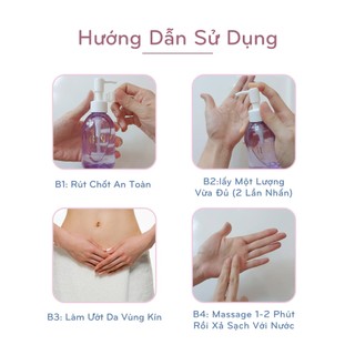Combo 2 Dung dịch vệ sinh PIGINA 150ml - Làm Sạch Dịu Nhẹ, Cân Bằng pH, Giảm Mùi Hôi