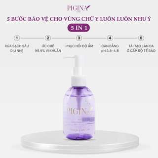 Combo 2 Dung dịch vệ sinh PIGINA 150ml - Làm Sạch Dịu Nhẹ, Cân Bằng pH, Giảm Mùi Hôi