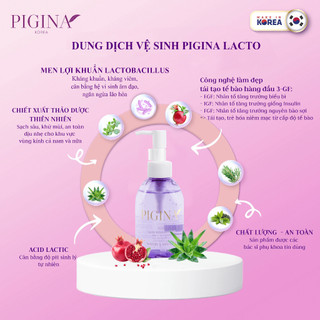 Combo 2 Dung dịch vệ sinh PIGINA 150ml - Làm Sạch Dịu Nhẹ, Cân Bằng pH, Giảm Mùi Hôi