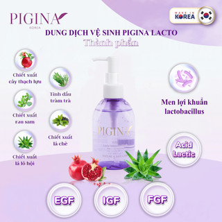 Combo 2 Dung dịch vệ sinh PIGINA 150ml - Làm Sạch Dịu Nhẹ, Cân Bằng pH, Giảm Mùi Hôi