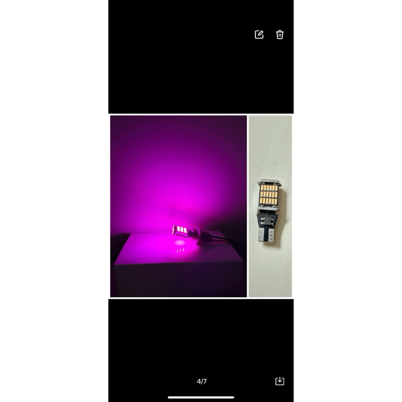 ĐÈN LED Xi NHAN TIẾT KIỆM ĐIỆN T15 NHIỀU MÀU OTO VÀ XE MÁY LỖI 1 ĐỔI 1 ( Led Xi nhan ) Đèn Pha
