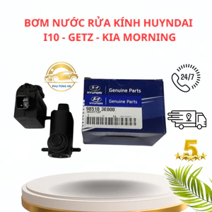 Mô tơ bơm nước rửa kính HUYNDAI I10 - GETZ - KIA MORNING lắp zin theo xe.