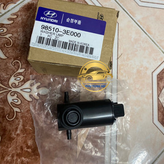 Mô tơ bơm nước rửa kính HUYNDAI  I10 - GETZ - KIA MORNING lắp zin theo xe.
