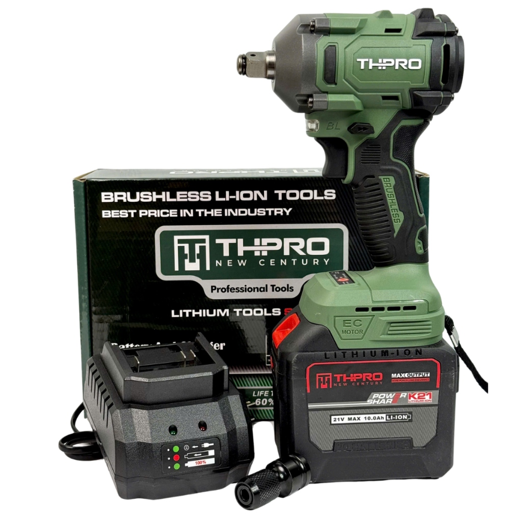 Máy Siết Bulong THPRO TH-6360Pro Động Cơ Không Chổi Than Lõi Đồng