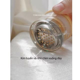 Cốc rửa cọ siêu sạch - bộ cốc rửa cọ siêu tiện lợi , làm sạch các mảng nhũ kim tuyến bám sâu bên trong lông cọ