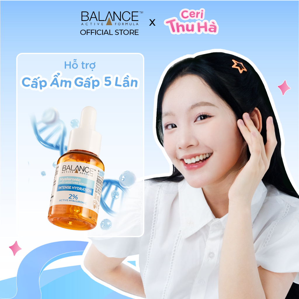 Ảnh Serum Cấp Nước Dưỡng Ẩm Balance Active Formula /Hyaluronic Deep Moisturizing 30ml 2
