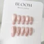 Móng úp thiết kế thủ công mắt mèo hồng nơ ẩn xinh ko vướng nail đi học đi chơi by Bloom.nailbox