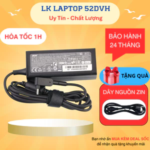 cho Sạc Laptop Acer 19V 2.37A 3.42A 4.74A 45W 65W 90W Chân Nhỏ Chân To Acer Travelmate New 100%