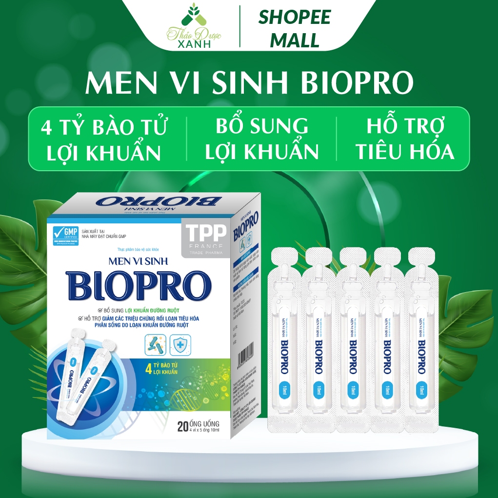 Men Vi Sinh Dạng Ống BIOPRO – Bổ Sung Lợi Khuẩn, Tăng Cường Hệ Miễn ...