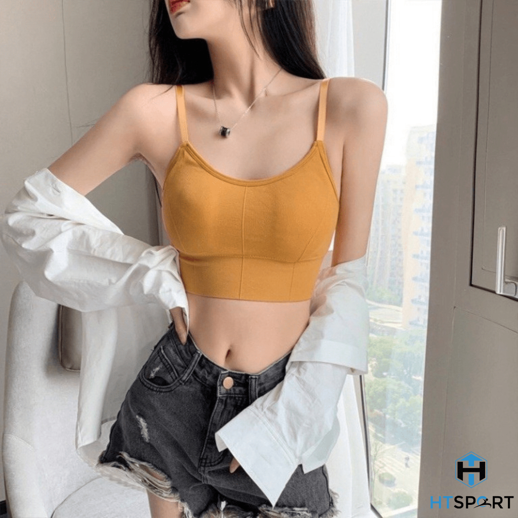 Áo bra – áo ngực nữ gân tăm không gọng nâng ngực gợi cảm cao cấp BL028