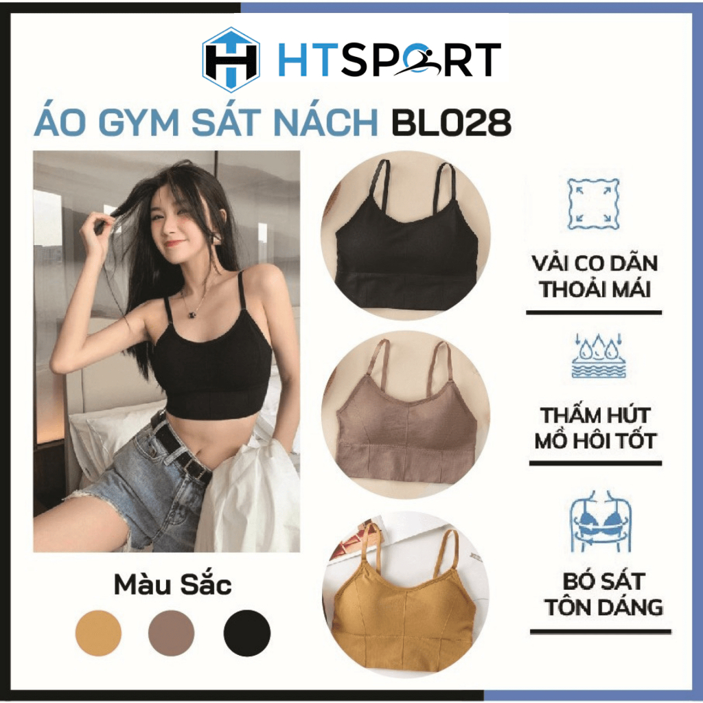 Áo bra – áo ngực nữ gân tăm không gọng nâng ngực gợi cảm cao cấp BL028