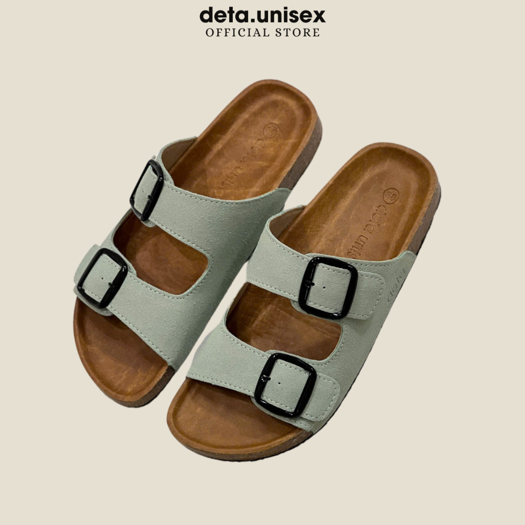Ảnh BST - DÉP ĐẾ TRẤU DOUBLE STRAP LIVIA MỚI NHÀ DETA - DETA28 3