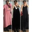 Set đầm váy vintage dáng dài
