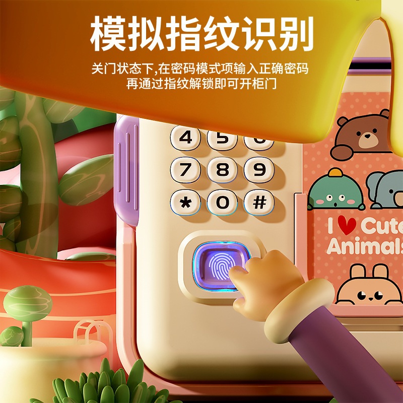 Két Sắt Mini Cho Bé Thông Minh Két Đựng Tiền Tiết Kiệm  Giá Rẻ  Dễ Thương - Đồ Chơi Cho Bé PUKAPI