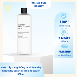 Nước tẩy trang thông minh Dịu Nhẹ Caryophy Smart Cleansing Water 500ml