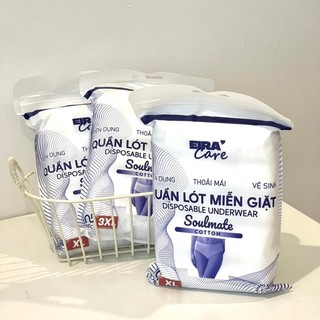 Quần Lót Cotton Dùng 1 Lần Cho Mẹ Sau Sinh Set 5 Cái | Minizon Kids