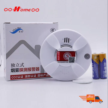 Chuông báo cháy cảm biến khói không dây ,chuông báo động báo khói tự động dùng pin độ nhạy cao,báo cháy độc lập