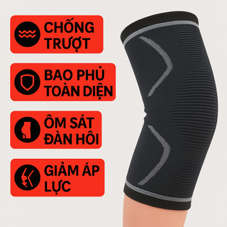 Bó gối thể thao Bảo vệ đầu gối Hỗ trợ cơ bắp Phòng ngừa viêm khớp Bó gối giảm đau khớp Bó gối bảo vệ chân