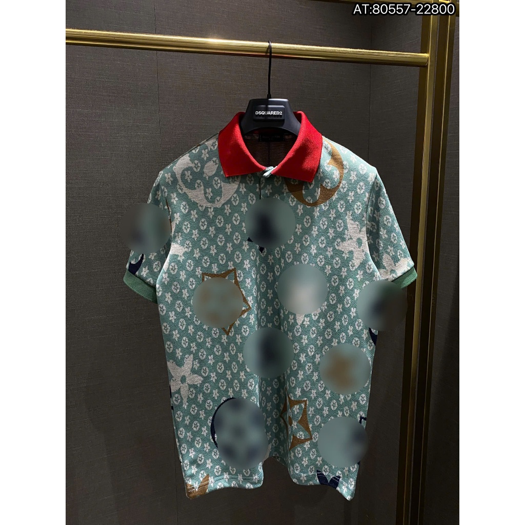 ÁO Polo nam cổ bẻ họa tiết tay ngắn phong cách trẻ trung chuẩn from