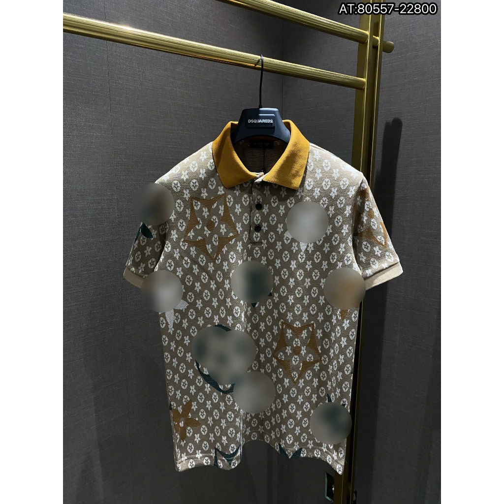 ÁO Polo nam cổ bẻ họa tiết tay ngắn phong cách trẻ trung chuẩn from