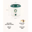 Ca nấu Mì Mini Đa Năng 1,2 Lít HT- CL08 Lồng Nồi (Trắng) Chống Dính, Công Suất 450W – HIGHTECH STORE
