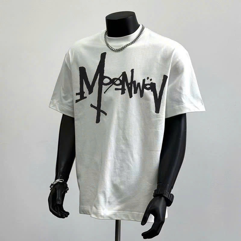 Áo thun Stee Cổ tròn MOONWAY Localbrand CVCVNI Unisex Menwear Cotton